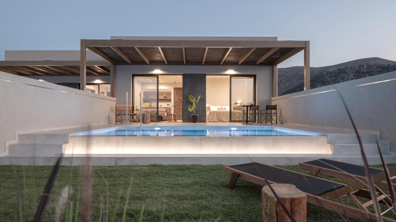 Stalida Aku Suites With Private Pools מראה חיצוני תמונה